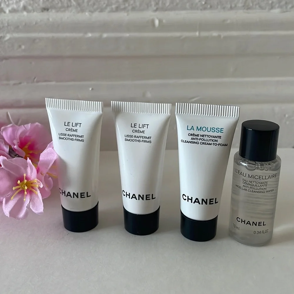 CHANEL Le Lift Creme LA Mousse Micellaire skincare bundle brand new